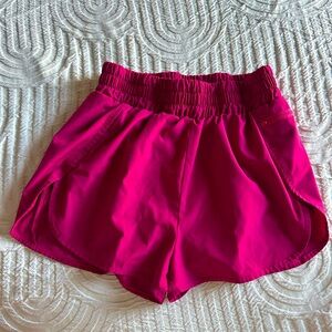 Pink Athletic Shorts